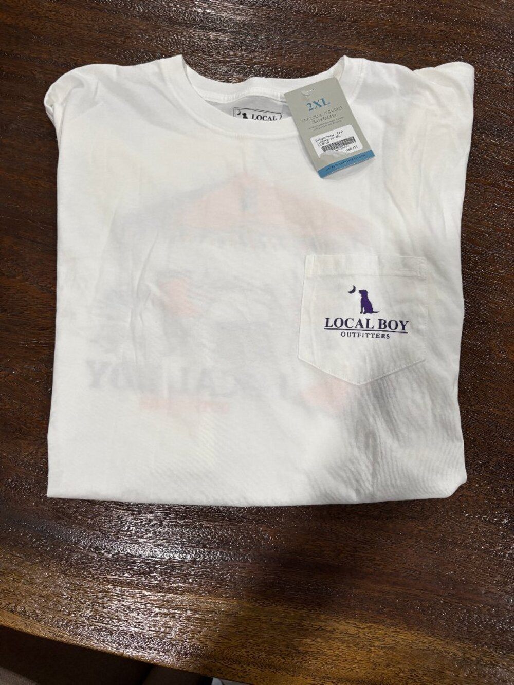 Local Boys Tailgate Scene Clemson Tigers SC sz 2XL White T-shirt Tee NWT NEW